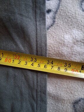 grey plus sized capris